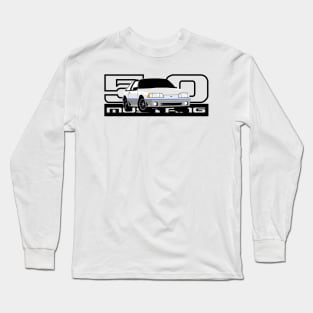 1987-90 Mustang GT Blue Stripe Light Long Sleeve T-Shirt